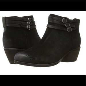 Clarks Black Booties